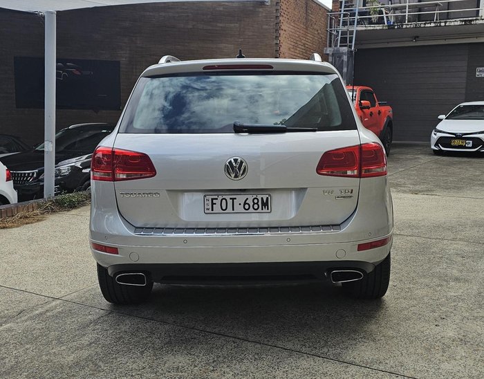 2012 Volkswagen Touareg V6 TDI 7P MY12.5 Four Wheel Drive Cool Siver