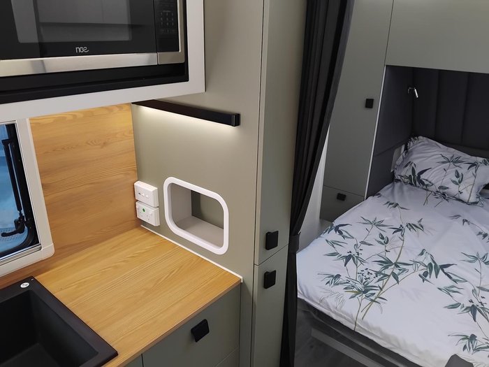 2025 New Age Caravans Oz Classic My25 Full Composite Ensuite Couples Van