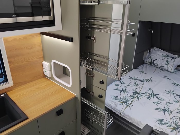 2025 New Age Caravans Oz Classic My25 Full Composite Ensuite Couples Van