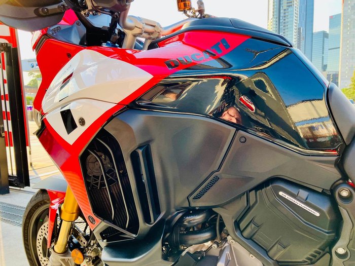 2023 Ducati Multistrada V4 Pikes Peak Multistrada Red
