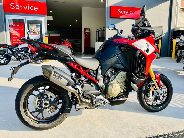 2023 Ducati Multistrada V4 Pikes Peak Multistrada Red