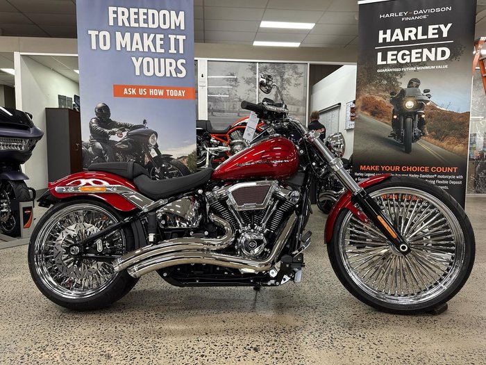 2025 Harley-Davidson Breakout 117 (FXBR) Softail Red