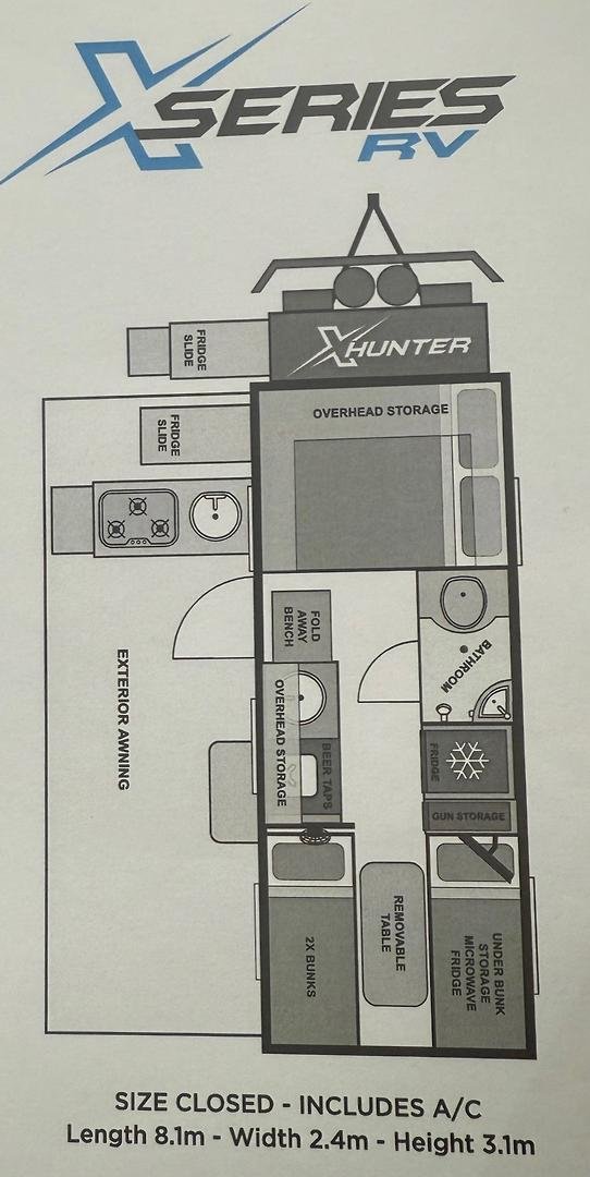 2025 X Series RV Hunter