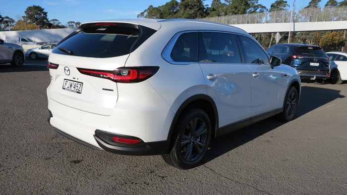2024 Mazda CX-80 G40e Touring KL AWD Rhodium White