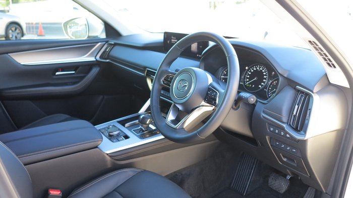2024 Mazda CX-80 G40e Touring KL AWD Rhodium White
