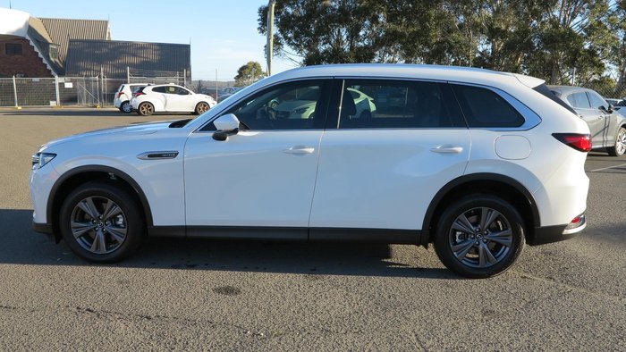 2024 Mazda CX-80 G40e Touring KL AWD Rhodium White