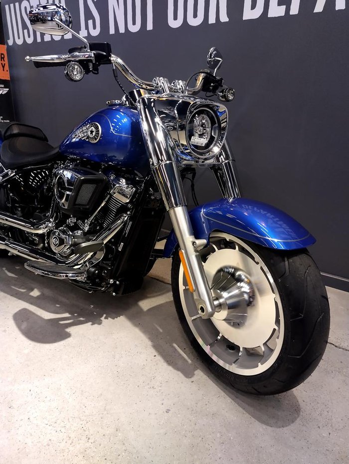 2025 Harley-Davidson Fat Boy 117 (FLFB) Softail Blue