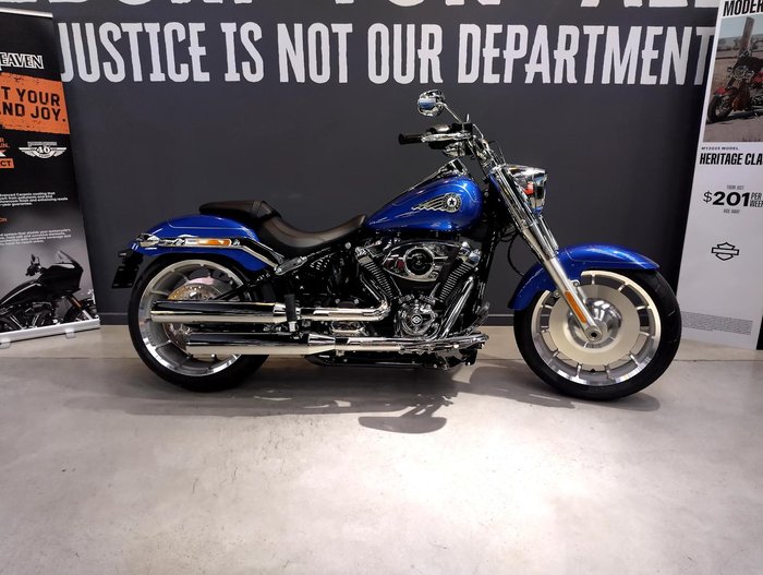 2025 Harley-Davidson Fat Boy 117 (FLFB) Softail Blue