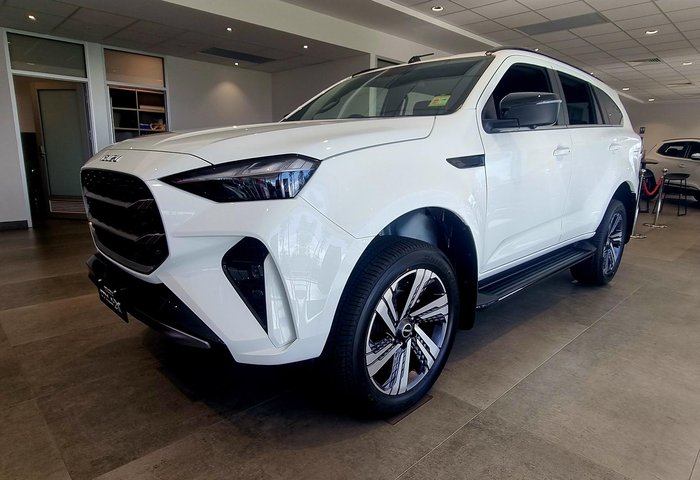 2025 Isuzu MU-X LS-T MY25 4X4 Dual Range Mineral White