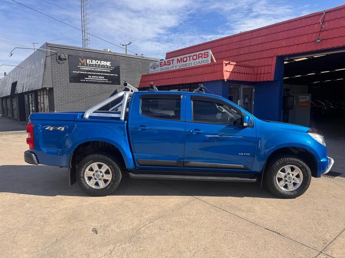 2014 Holden Colorado LT RG MY14 4X4 Dual Range Blue Mountain