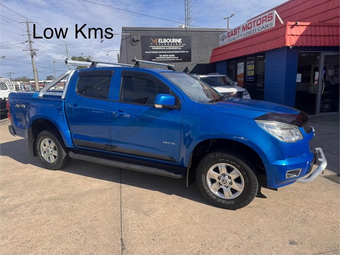 2014 Holden Colorado LT RG MY14 4X4 Dual Range Blue Mountain