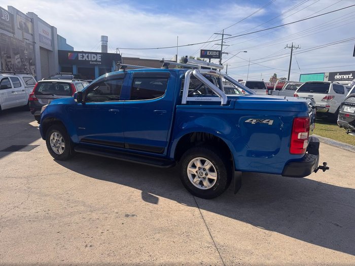 2014 Holden Colorado LT RG MY14 4X4 Dual Range Blue Mountain