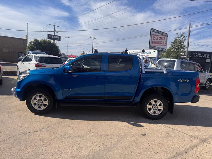 2014 Holden Colorado LT RG MY14 4X4 Dual Range Blue Mountain