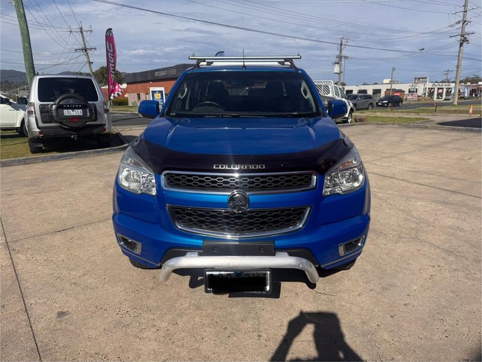 2014 Holden Colorado LT RG MY14 4X4 Dual Range Blue Mountain