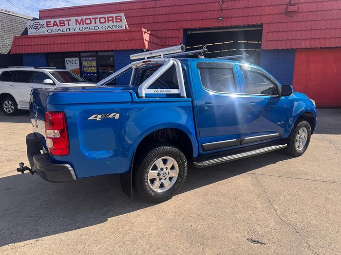 2014 Holden Colorado LT RG MY14 4X4 Dual Range Blue Mountain