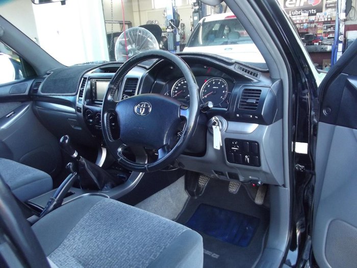 2004 Toyota Landcruiser Prado GXL GRJ120R 4X4 Constant Ebony