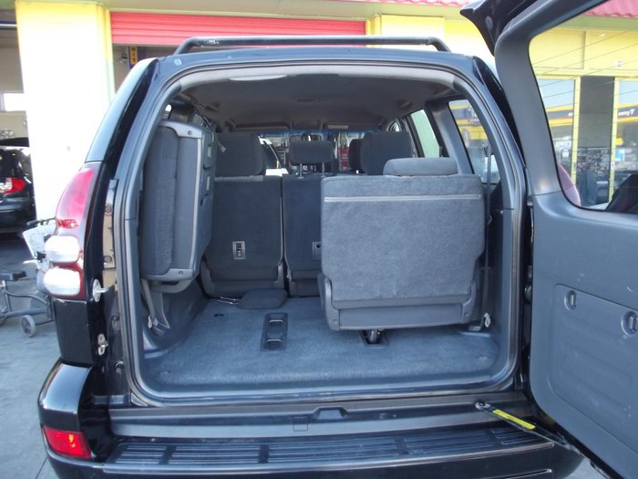 2004 Toyota Landcruiser Prado GXL GRJ120R 4X4 Constant Ebony