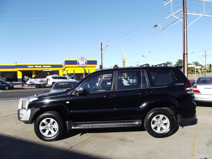 2004 Toyota Landcruiser Prado GXL GRJ120R 4X4 Constant Ebony