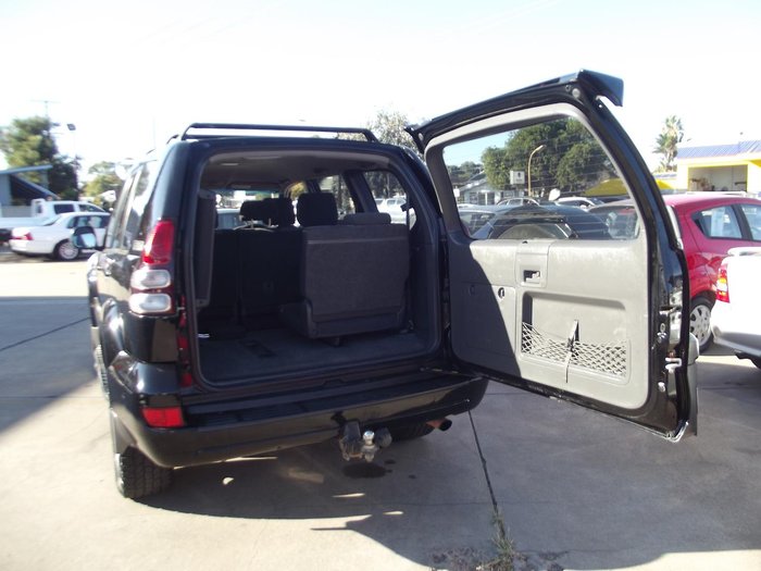 2004 Toyota Landcruiser Prado GXL GRJ120R 4X4 Constant Ebony