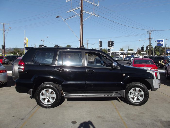 2004 Toyota Landcruiser Prado GXL GRJ120R 4X4 Constant Ebony