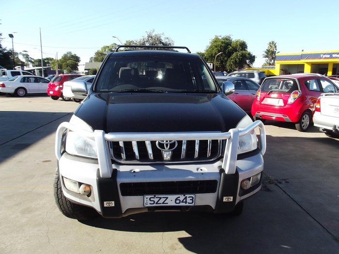 2004 Toyota Landcruiser Prado GXL GRJ120R 4X4 Constant Ebony
