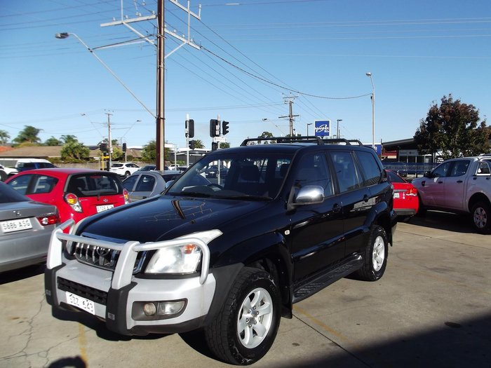 2004 Toyota Landcruiser Prado GXL GRJ120R 4X4 Constant Ebony
