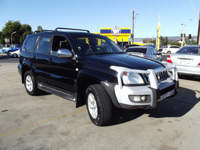 2004 Toyota Landcruiser Prado GXL GRJ120R 4X4 Constant Ebony