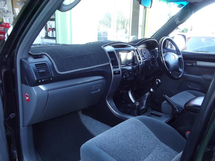 2004 Toyota Landcruiser Prado GXL GRJ120R 4X4 Constant Ebony