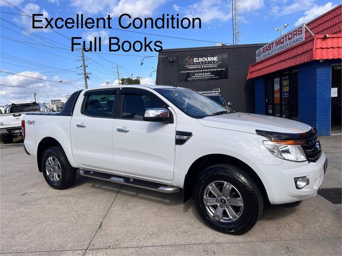 2015 Ford Ranger XLT PX 4X4 Dual Range Cool White