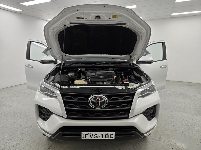 2022 Toyota Fortuner GXL GUN156R 4X4 Dual Range Frosted White
