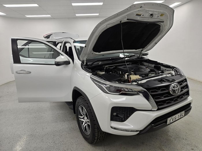 2022 Toyota Fortuner GXL GUN156R 4X4 Dual Range Frosted White