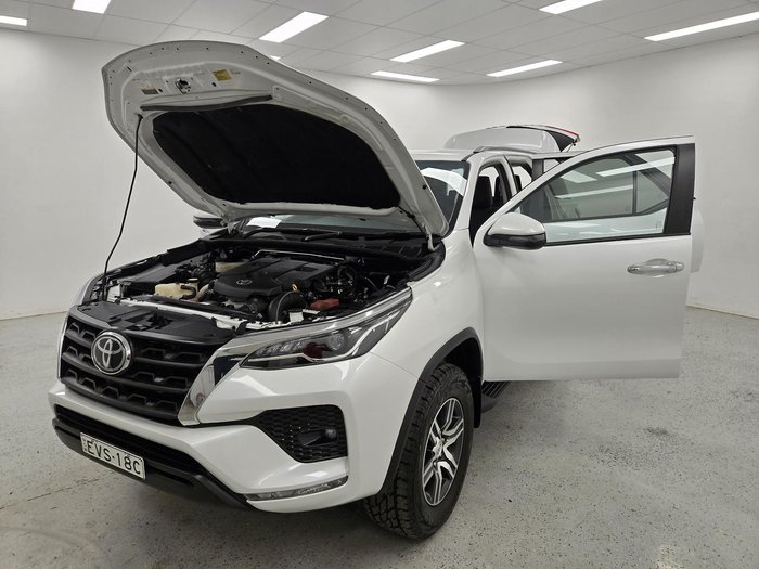 2022 Toyota Fortuner GXL GUN156R 4X4 Dual Range Frosted White