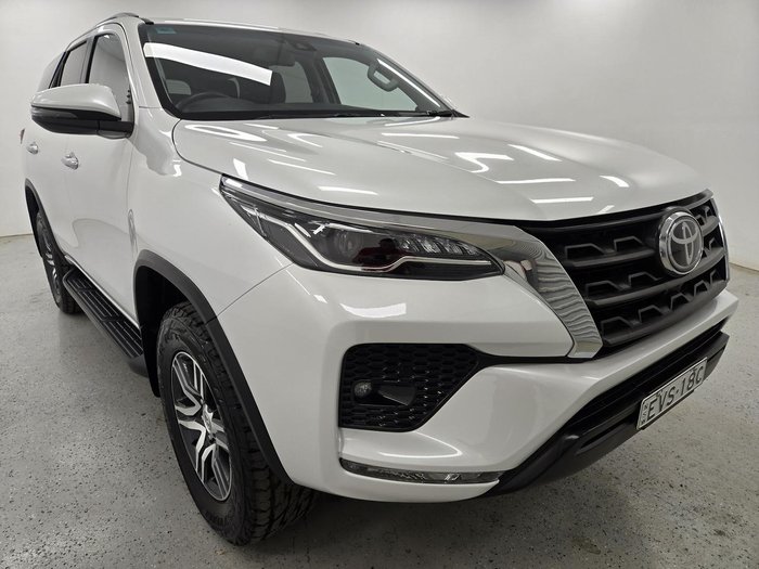 2022 Toyota Fortuner GXL GUN156R 4X4 Dual Range Frosted White