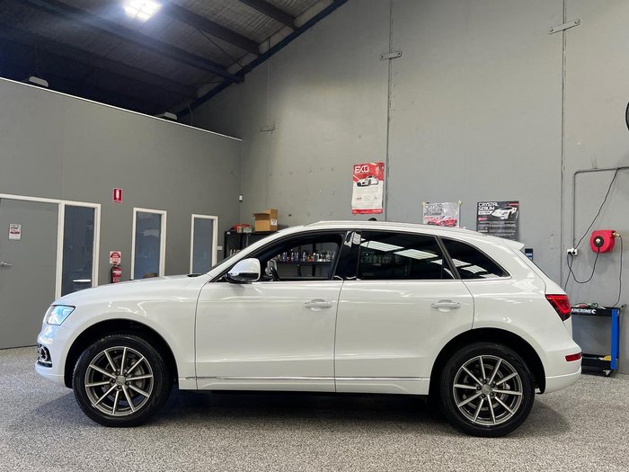 2016 Audi Q5 TFSI 8R MY17 Four Wheel Drive Ibis White