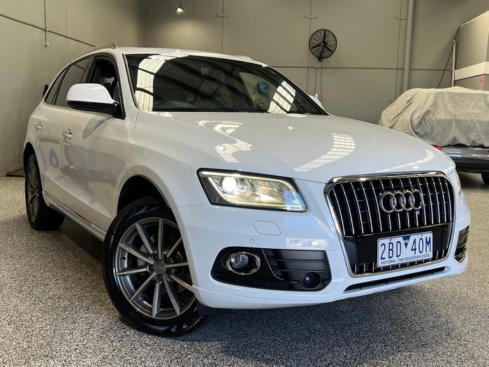 2016 Audi Q5 TFSI 8R MY17 Four Wheel Drive Ibis White