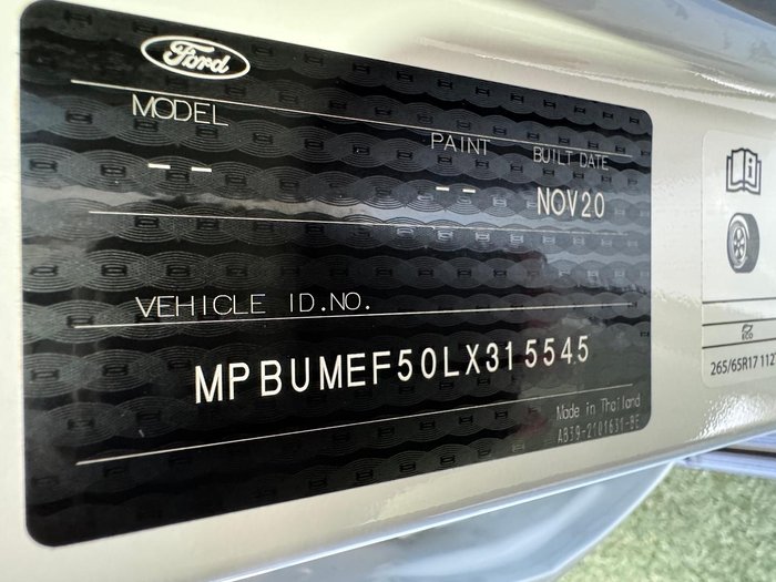 2020 Ford Ranger XL