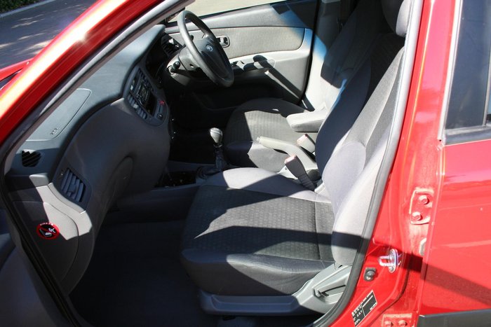 2008 Kia Rio EX JB MY07 Tropical Red