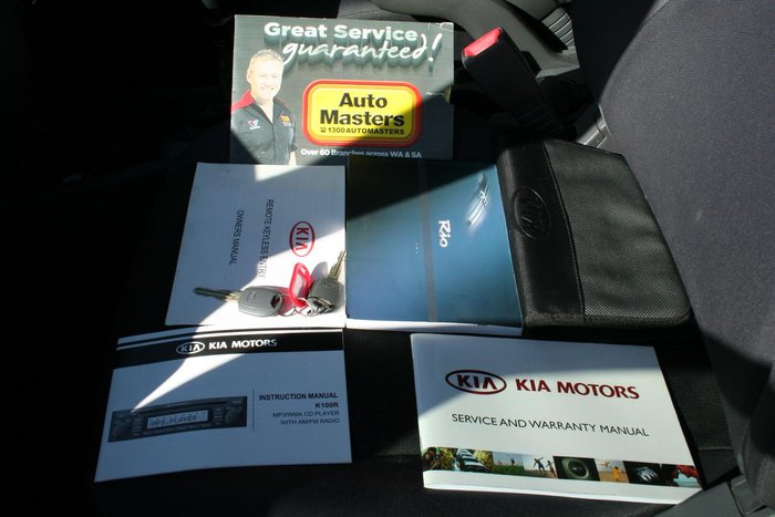 2008 Kia Rio EX JB MY07 Tropical Red