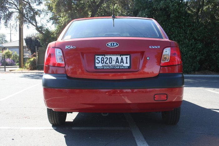 2008 Kia Rio EX JB MY07 Tropical Red