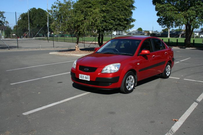 2008 Kia Rio EX JB MY07 Tropical Red