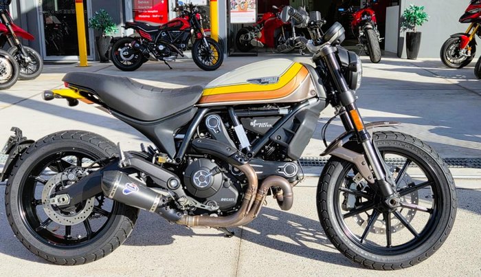 2017 Ducati Scrambler Mach 2.0 Scrambler White