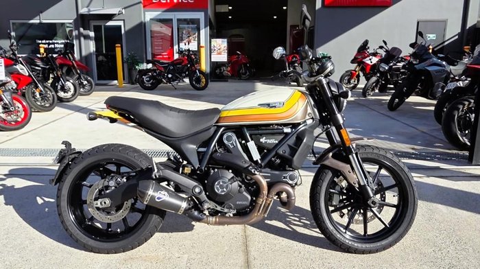 2017 Ducati Scrambler Mach 2.0 Scrambler White