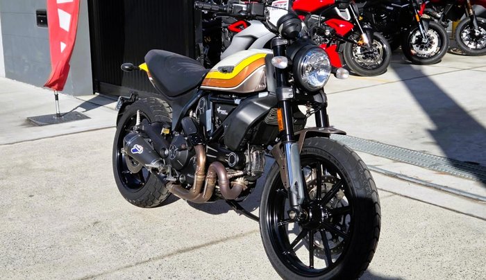 2017 Ducati Scrambler Mach 2.0 Scrambler White