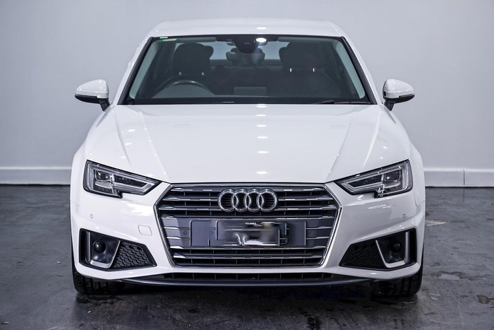 2019 Audi A4 35 TFSI S line B9 MY19 WHITE