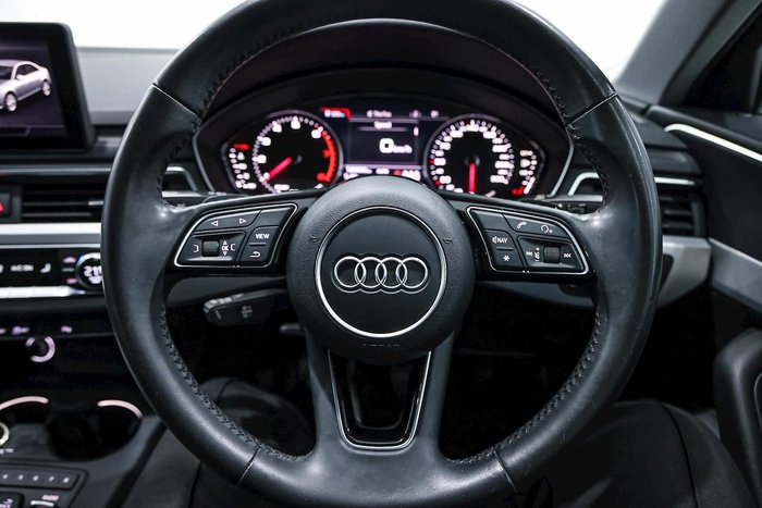 2019 Audi A4 35 TFSI S line B9 MY19 WHITE