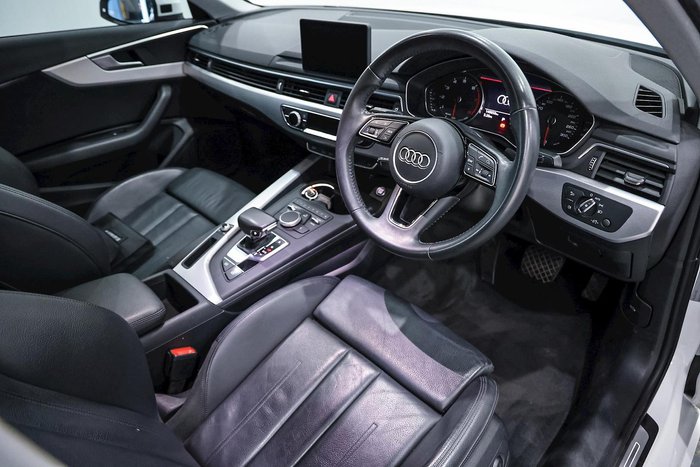 2019 Audi A4 35 TFSI S line B9 MY19 WHITE