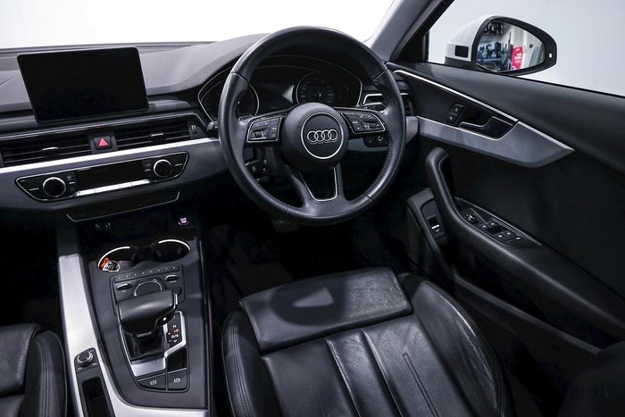 2019 Audi A4 35 TFSI S line B9 MY19 WHITE