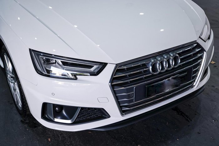 2019 Audi A4 35 TFSI S line B9 MY19 WHITE