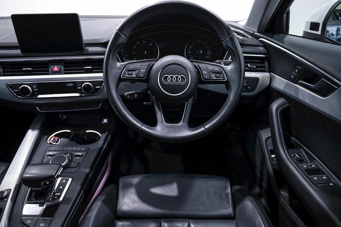 2019 Audi A4 35 TFSI S line B9 MY19 WHITE