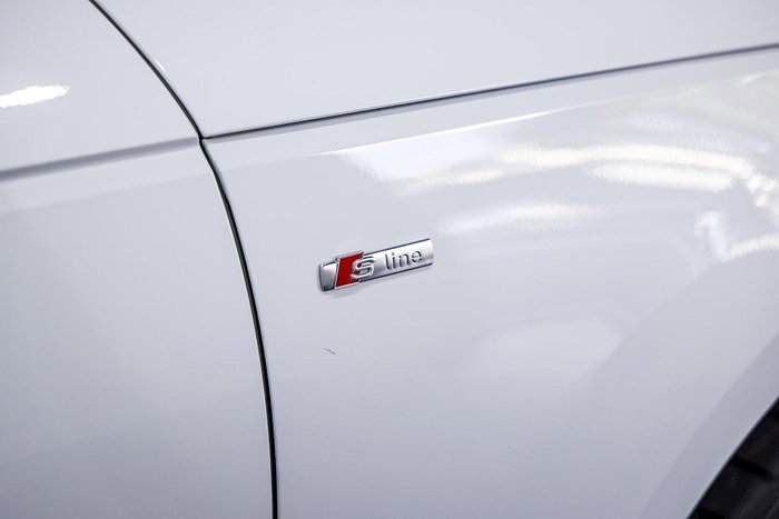 2019 Audi A4 35 TFSI S line B9 MY19 WHITE
